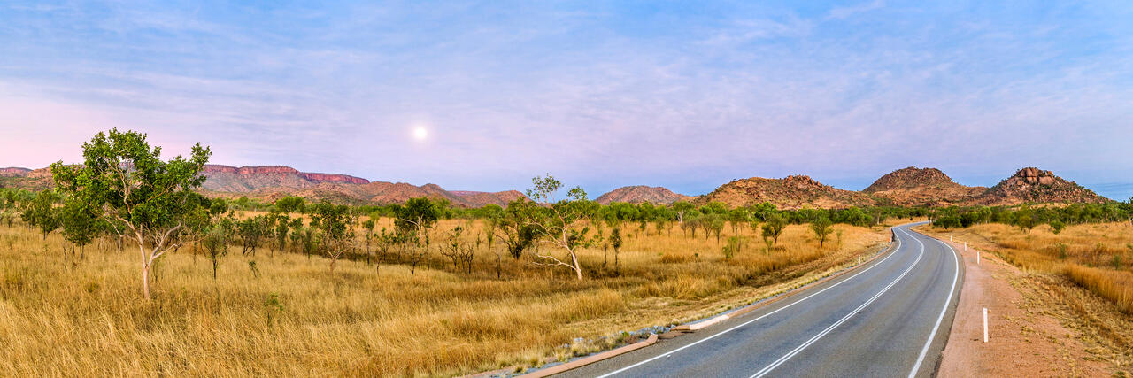 Dusk in Northern Australia