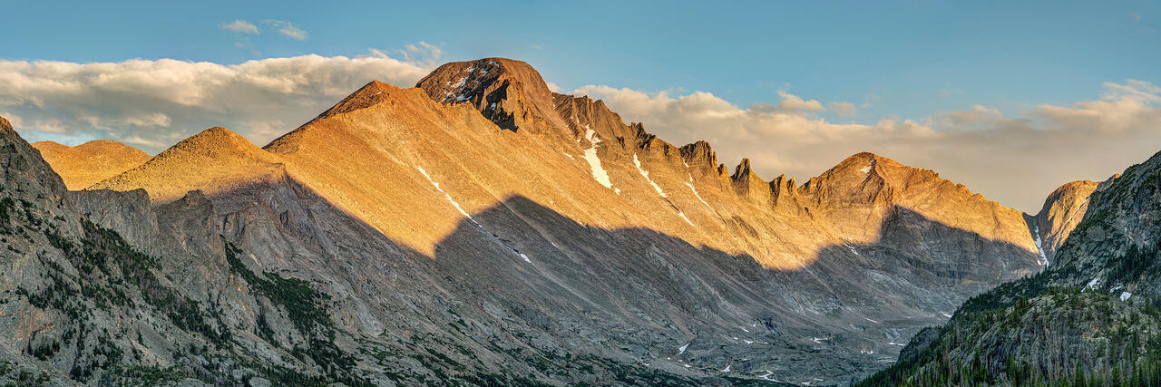 Longs Peak at Sunset