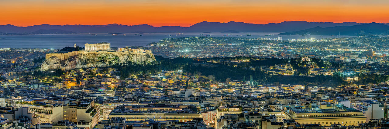Athens Dusk