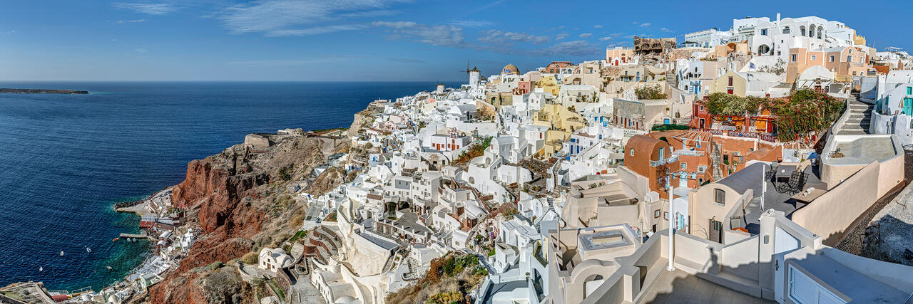 Santorini and Ammoudi