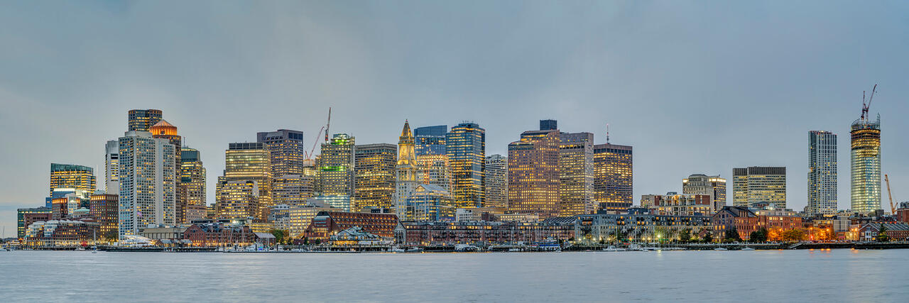 Boston at Dusk