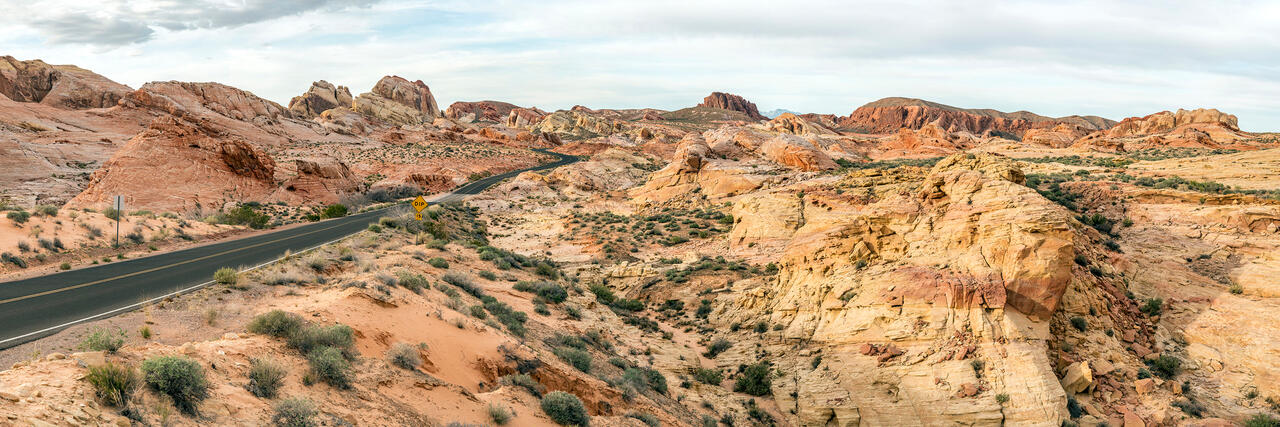 Mouse's Tank Road Panorama