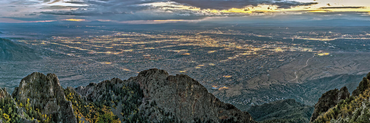 Albuquerque from Sandia Crest