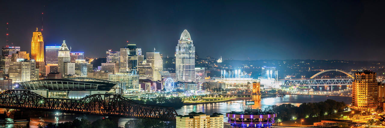 Cincinnati from Devou Park