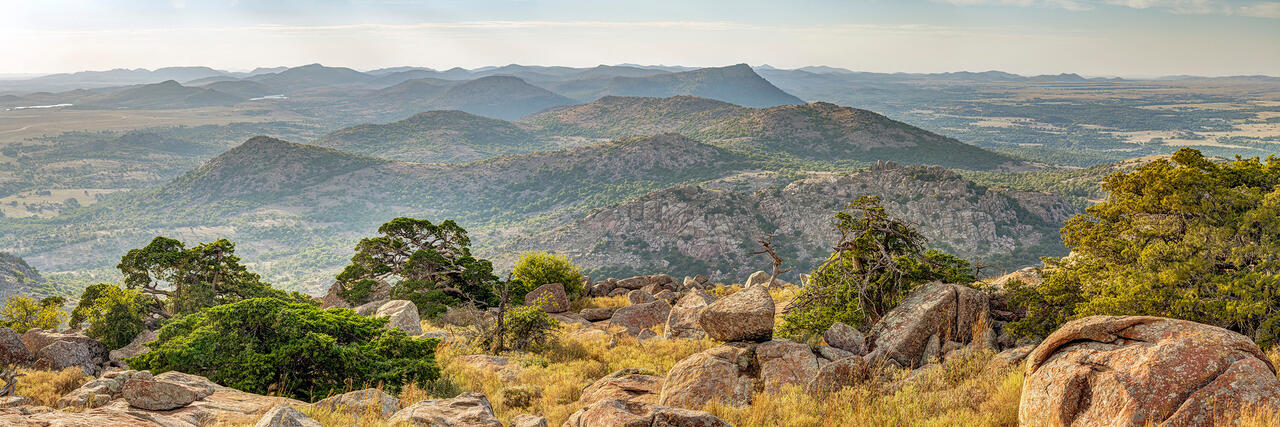 Panoramic View from Mount Scott