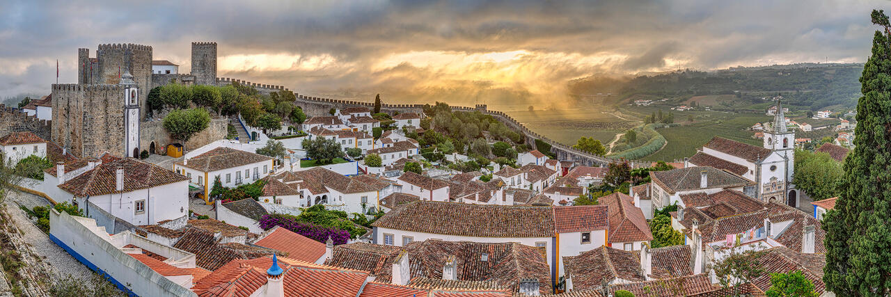 Óbidos Sunrise Panorama