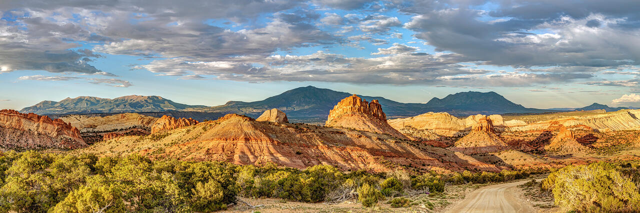 Burr Trail through Capitol Reef