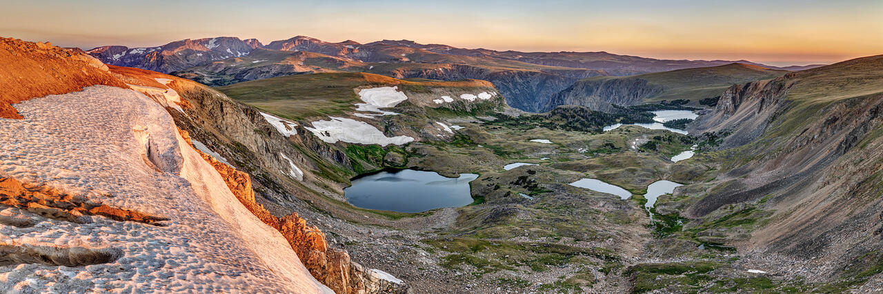 Sunrise from the Beartooth Highway
