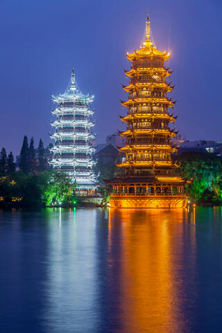 Moon and Sun Pagodas