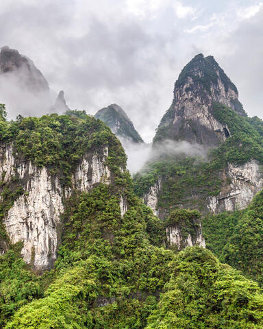 Tianmen Mountain Portrait
