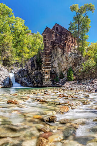 Crystal Mill from Below