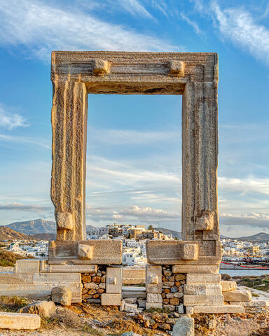 Temple of Apollo Gate Portrait