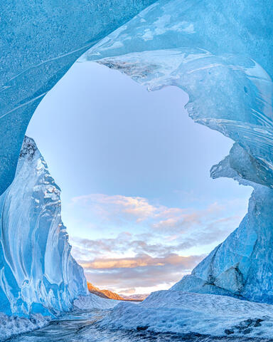 Ice Cave Portrait