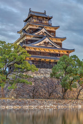 Hiroshima Castle Portrait