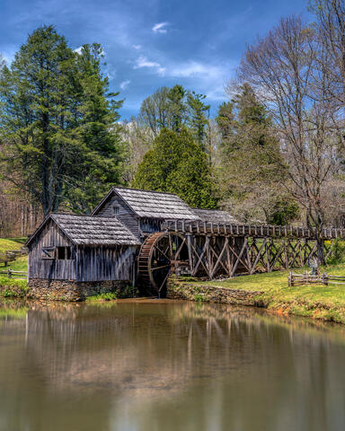 Mabry Mill Portrait