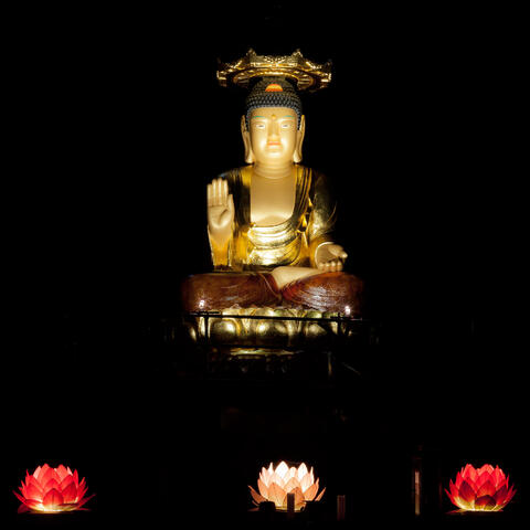 Glowing Buddha