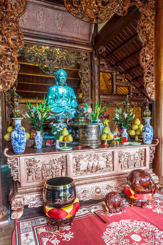 Buddhist Temple in Vietnam