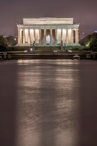 Lincoln Memorial Reflection