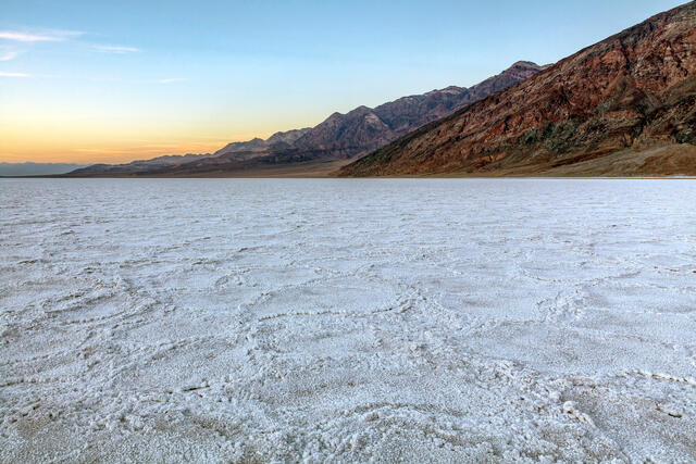 Dusk at Badwater Basin