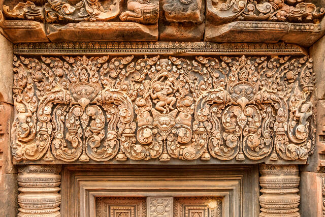 Intricate Carvings at Bantay Srei