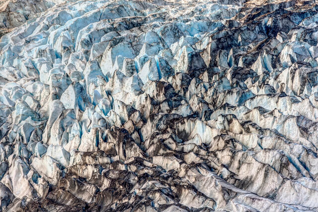 Salmon Glacier Closeup