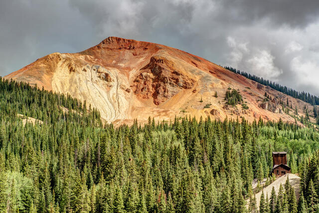 Stormy Skies at Red Mountain