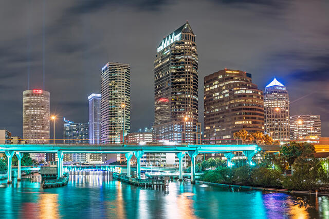 Tampa at Night