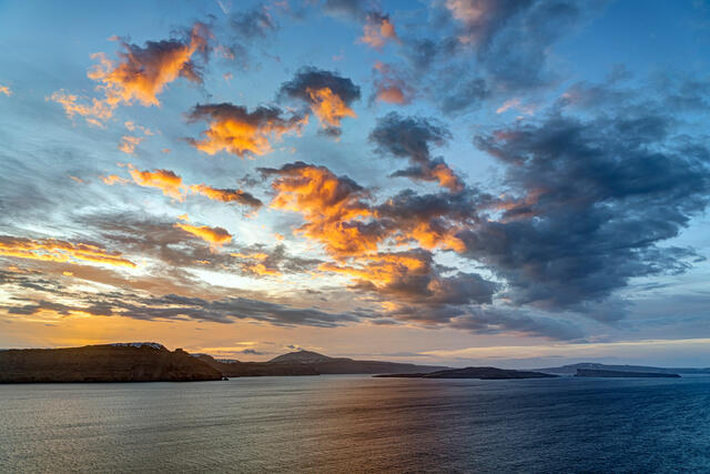 Sunrise View from Santorini