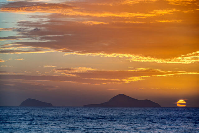 Sunset from Kokkini Paralia