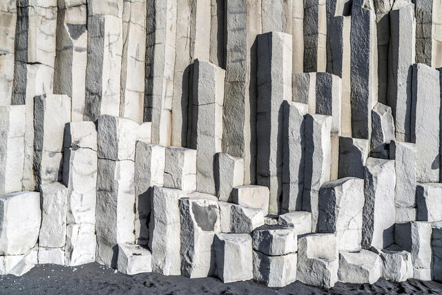 Basalt Columns in Vik (Landscape)
