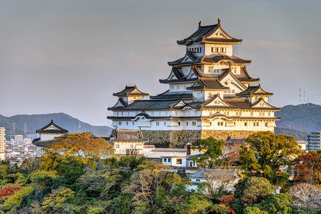 Himeji Castle Sunset