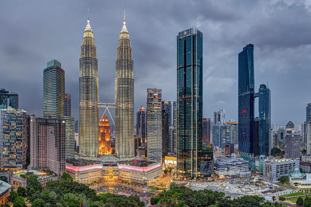 Kuala Lumpur at Dusk