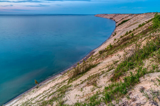 Dusk at Log Slide Overlook