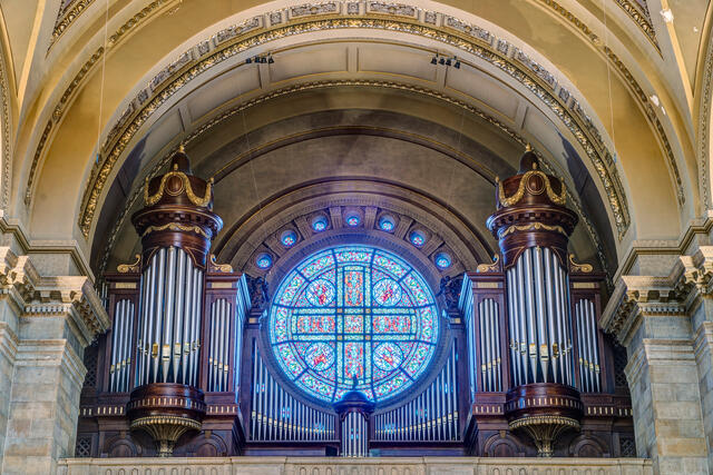 Stained Glass at Saint Paul's Cathedral