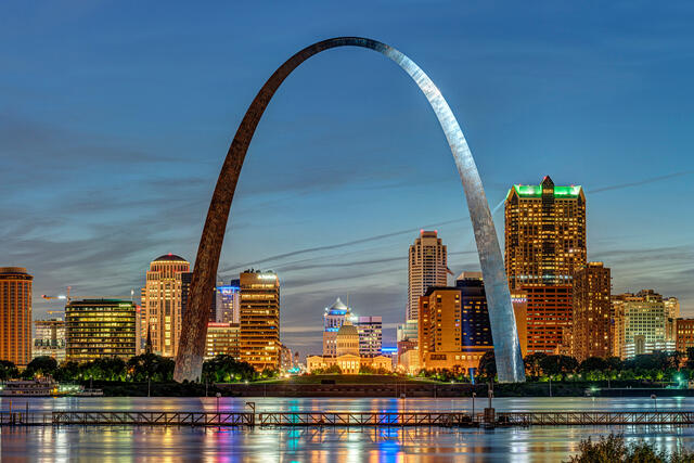 Saint Louis at Dusk