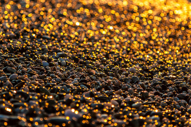Glistening Pebbles