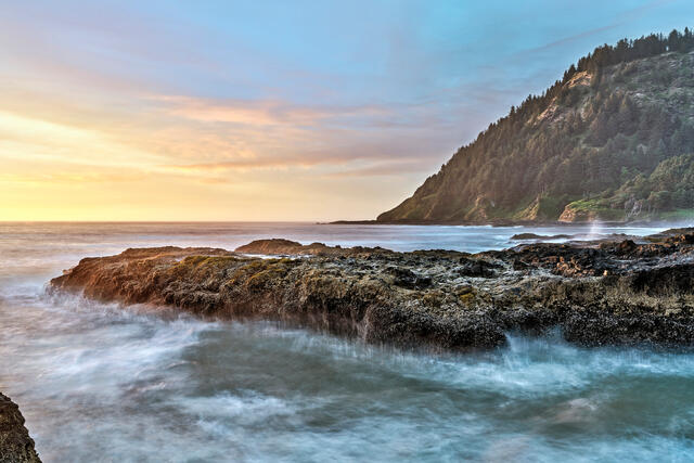 Sunset at Perpetua Marine Garden 2