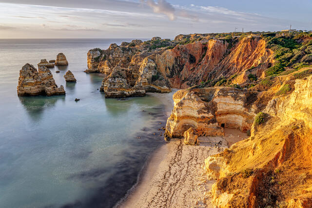 Sunrise at Praia Dona Ana