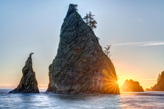 Rialto Beach Sunstar