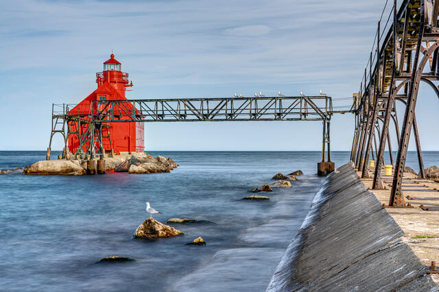 Sturgeon Bay Ship Canal Pierhead 2