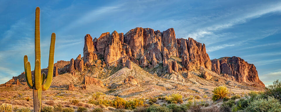 Superstition Mountain Sunset