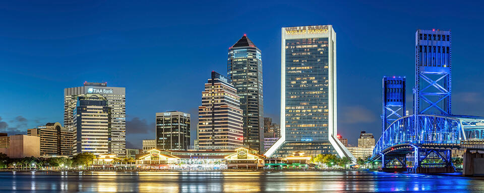 Jacksonville at Night