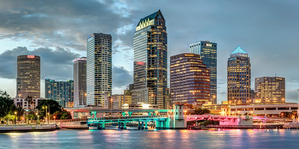 Tampa at Dusk