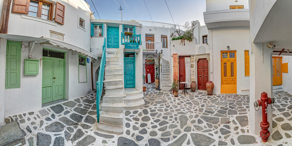 Inside Naxos Old City