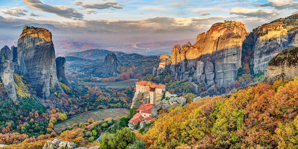 Sunrise at Meteora