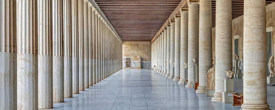 Through the Columns of Ancient Greece Wide