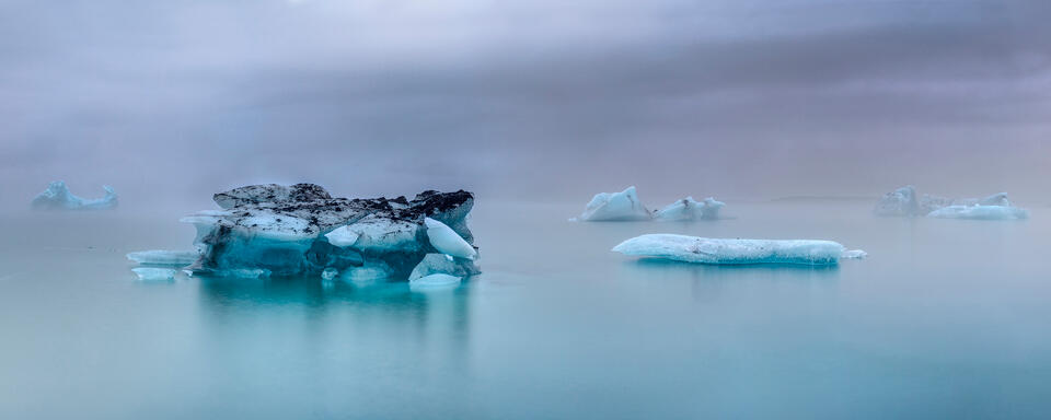Iceberg Lagoon at Dawn