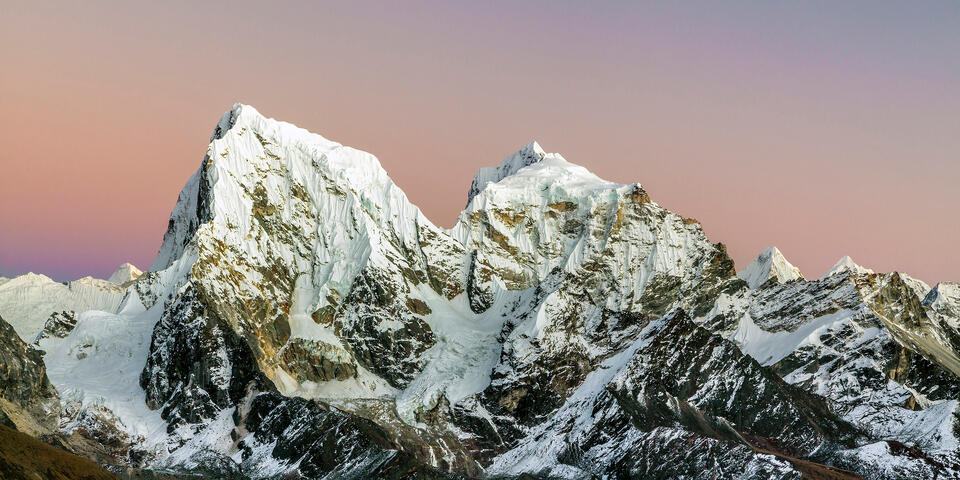 Himalayas at Dusk
