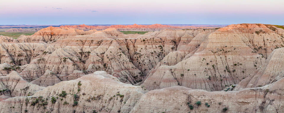 Badlands Dawn Panorama