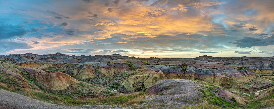 Yellow Mounds Sunrise
